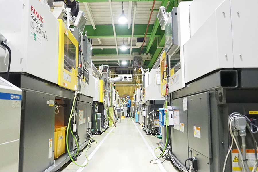 Injection molding (mass production)